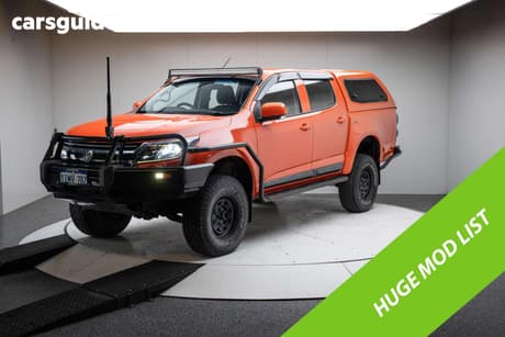 Orange 2019 Holden Colorado Crew Cab Pickup Ls (4X4) (5Yr)