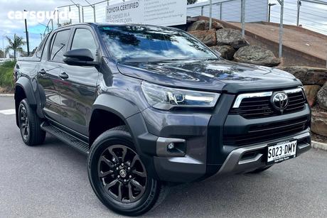 Grey 2024 Toyota Hilux Double Cab Pick Up Rogue 48V (4X4)