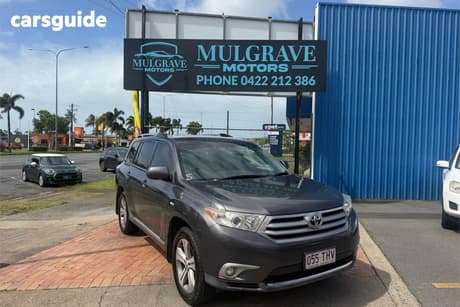 Grey 2013 Toyota Kluger Wagon Kx-S (Fwd)