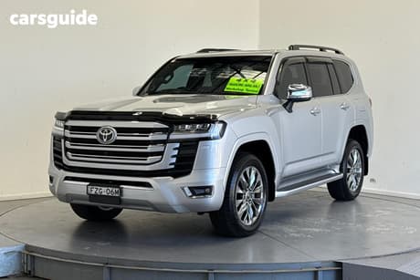 Silver 2026 Toyota Landcruiser Wagon Lc300 Sahara Zx (4X4)