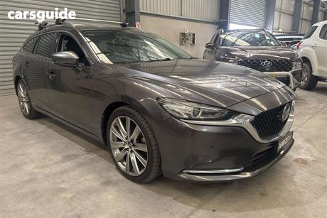 Grey 2020 Mazda 6 Wagon Gt