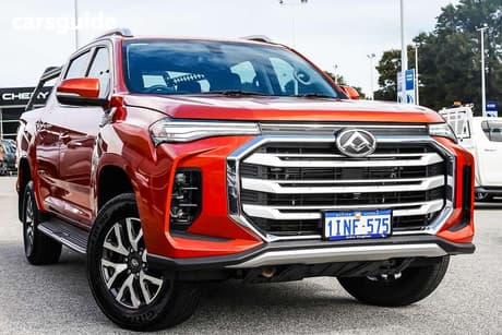 Orange 2024 LDV T60 Double Cab Utility Max Pro (4X4)