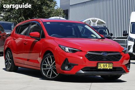 Red 2024 Subaru Impreza Hatchback 2.0S (Awd)