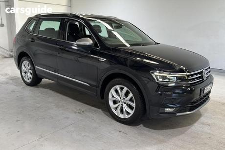 Black 2018 Volkswagen Tiguan Wagon Allspace 132 Tsi Comfortline