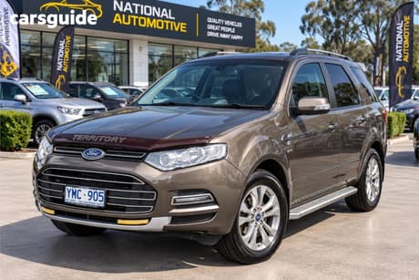 Brown 2012 Ford Territory Wagon Titanium (4X4)
