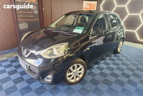 Black 2016 Nissan Micra Hatchback Ti