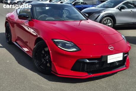 Red 2025 Nissan Z Coupe Nismo