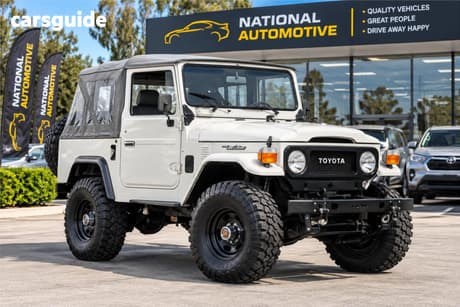 Grey 1975 Toyota Landcruiser Hardtop Swb (4X4)