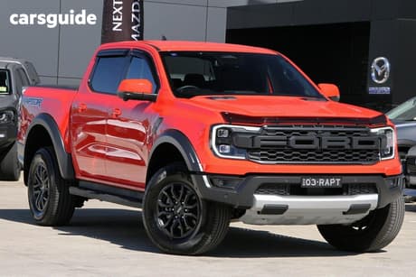 Orange 2024 Ford Ranger Double Cab Pick Up Raptor 3.0 (4X4)