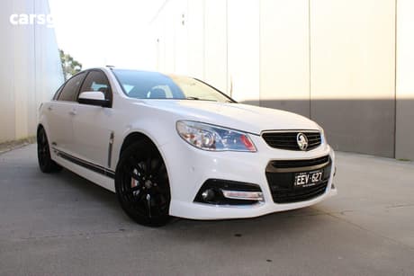 White 2014 Holden Commodore Sedan Ss-V Redline