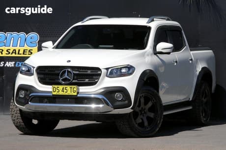 White 2018 Mercedes-Benz X250 Dual Cab Pick-up D Power (4Matic)