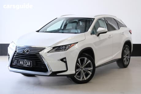 White 2018 Lexus RX300 Wagon Luxury