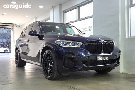 Blue 2023 BMW X5 Wagon Xdrive30D M Sport