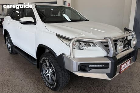 White 2018 Toyota Fortuner Wagon Gx