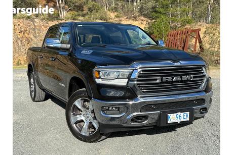 Black 2022 RAM 1500 Crew Cab Utility Laramie (Hybrid)