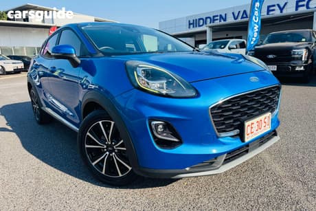 Blue 2020 Ford Puma Hatchback St-Line