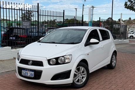 White 2016 Holden Barina Hatchback Cd