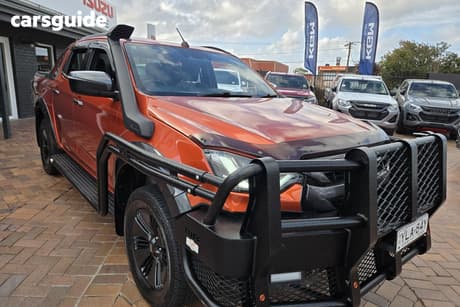 Orange 2021 Isuzu D-MAX Crew Cab Utility X-Terrain (4X4)