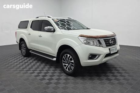 White 2016 Nissan Navara Dual Cab Utility St-X (4X4)