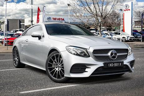 Silver 2019 Mercedes-Benz E300 Coupe
