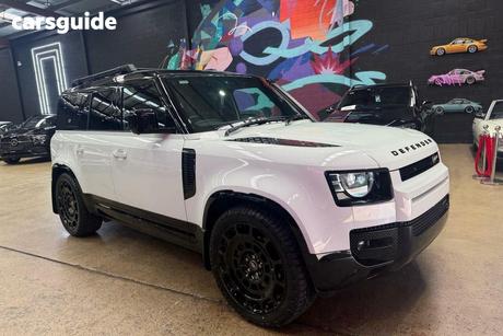 White 2023 Land Rover Defender Wagon 110 D300 X-Dynamic Hse (220Kw)