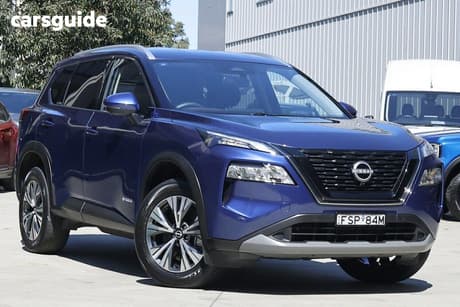 Blue 2025 Nissan X-Trail Wagon St-L (4Wd) E-Power (Hybrid)