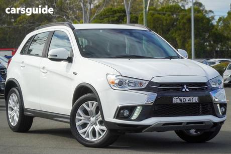 White 2018 Mitsubishi ASX Wagon Es Adas ( 2Wd)