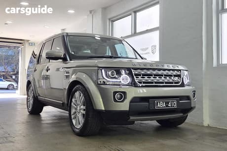 Silver 2014 Land Rover Discovery 4 Wagon 3.0 Sdv6 Hse