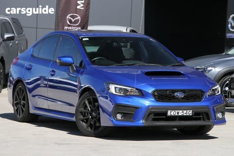 Blue 2021 Subaru WRX Sedan Premium (Awd)