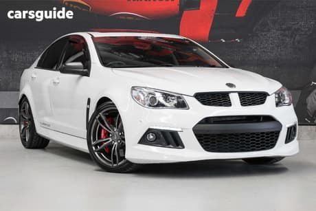 White 2015 HSV Clubsport Sedan R8