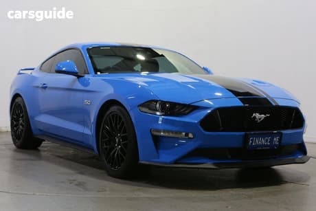 Blue 2023 Ford Mustang Fastback Gt 5.0 V8