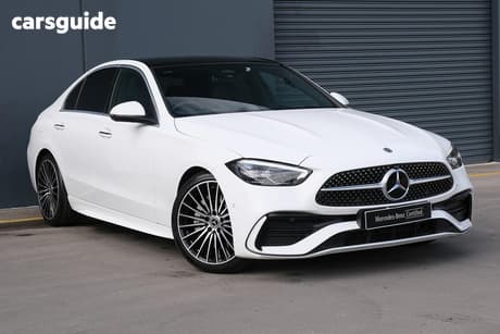 White 2022 Mercedes-Benz C200 Sedan Edition C Mhev