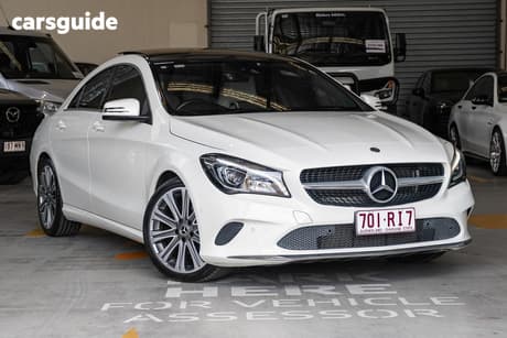 White 2017 Mercedes-Benz CLA220 Coupe D