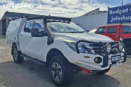 White 2019 Mazda BT-50 Dual Cab Utility Xtr (4X4) (5Yr)