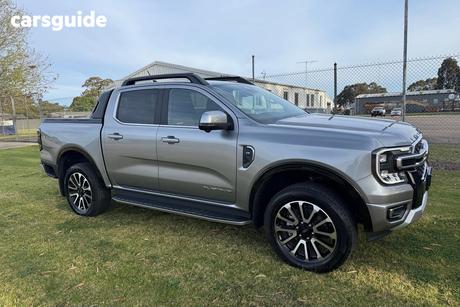 Silver 2025 Ford Ranger Double Cab Pick Up Platinum 3.0 (4X4)