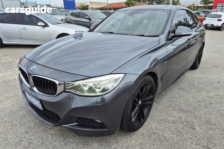 Grey 2014 BMW 328I Hatchback Gran Turismo (Sport)