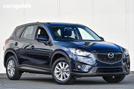 Blue 2014 Mazda CX-5 Wagon Maxx Sport (4X4)