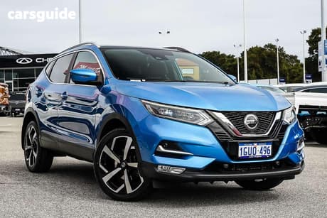 Blue 2019 Nissan Qashqai Wagon Ti
