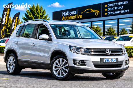 Silver 2013 Volkswagen Tiguan Wagon 155 Tsi (4X4)