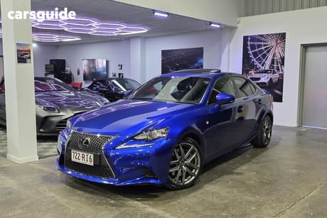 Blue 2016 Lexus IS350 Sedan F Sport