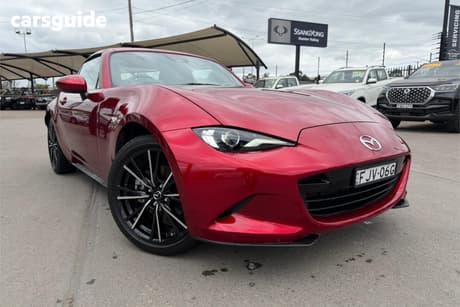 Red 2024 Mazda MX-5 Convertible G20 Rf Gt