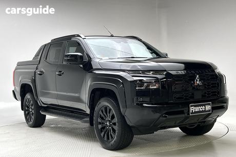 Black 2024 Mitsubishi Triton Double Cab Pick Up Gsr (4X4)