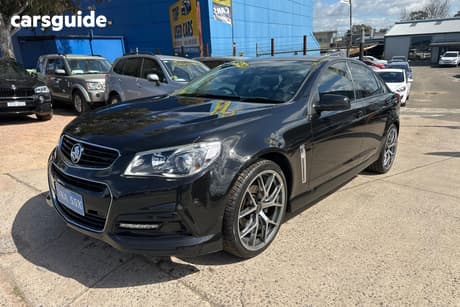 Black 2014 Holden Commodore Sedan Sv6