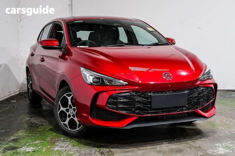 Red 2025 MG MG3 Hatchback Essence