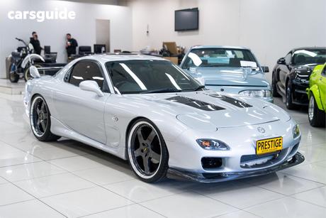 Silver 2001 Mazda RX7 Coupe Twin Turbo Rb
