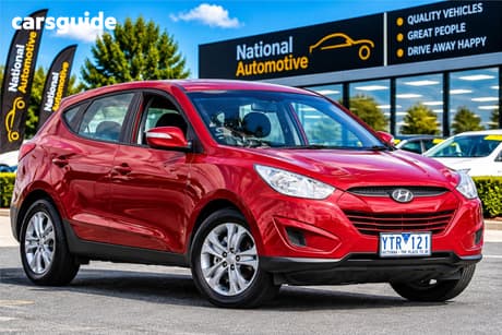 Red 2011 Hyundai IX35 Wagon Active (Fwd)