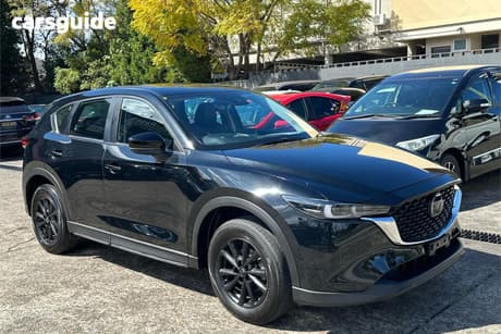 Black 2022 Mazda CX-5 Wagon Touring Active (Awd)