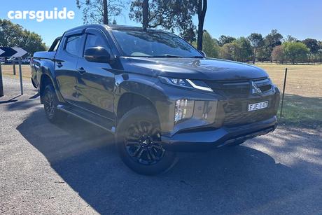 Black 2023 Mitsubishi Triton Double Cab Pick Up Gsr (4X4)