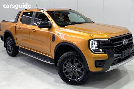 Yellow 2024 Ford Ranger Double Cab Pick Up Wildtrak 2.0 (4X4)