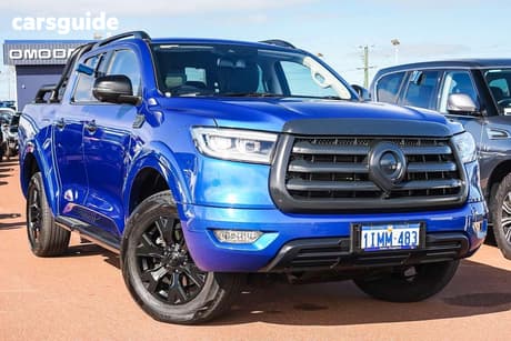 Blue 2024 GWM Cannon Dual Cab Utility Vanta (4X4)